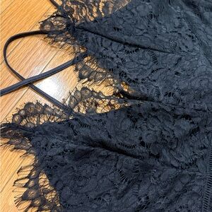 Chic Black Lace Jumpsuit
